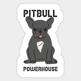 Pitbull Powerhouse Sticker